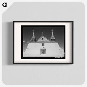 アートポスター-Isleta Church
 - ラッセル リー Poster.