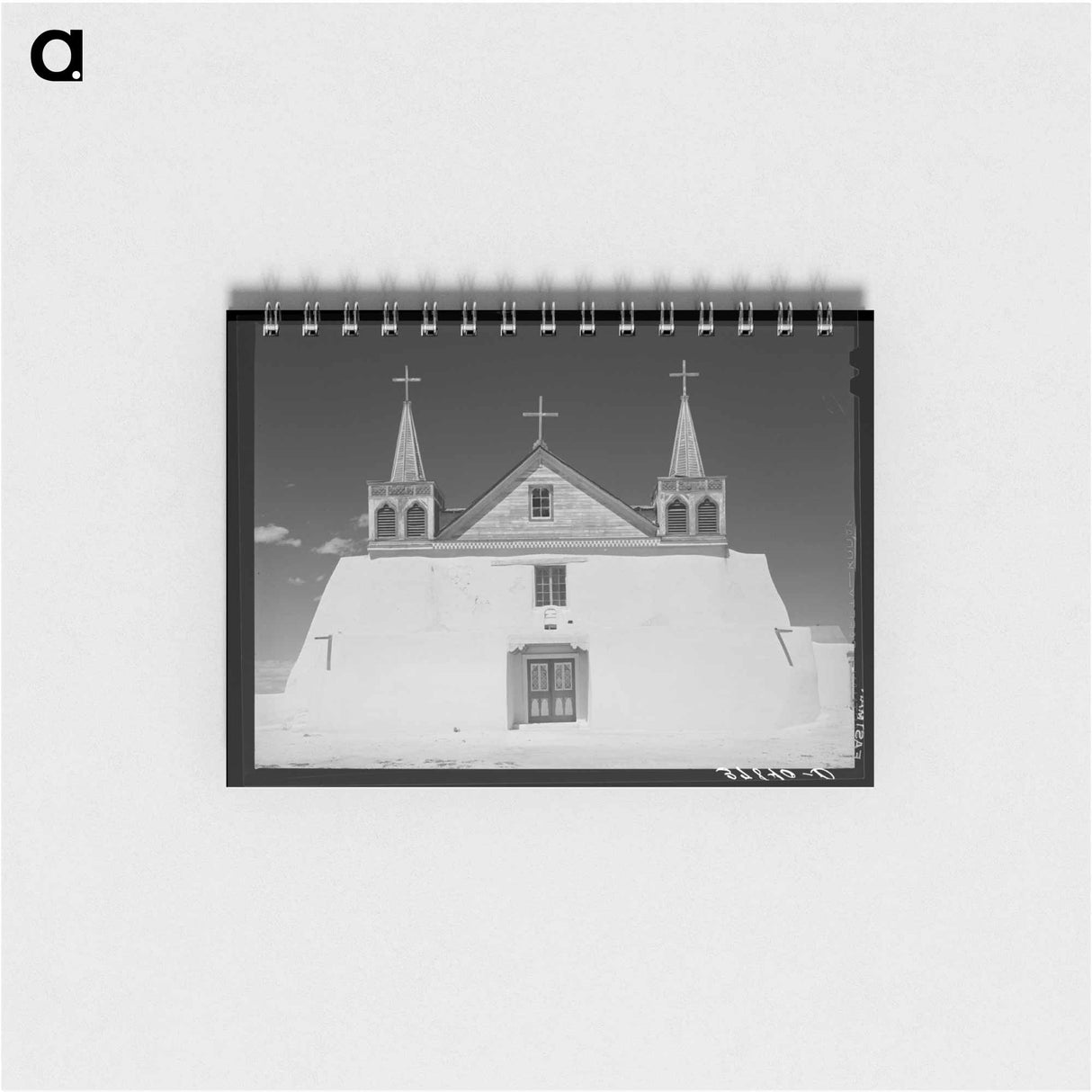 アートメモ帳-Isleta Church
 - ラッセル リー Memo.