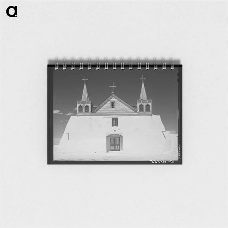 アートメモ帳-Isleta Church
 - ラッセル リー Memo.
