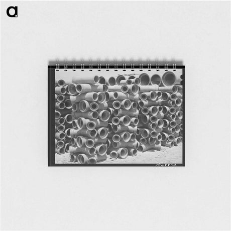 アートメモ帳-Sewer Tile, Kearney-Mesa Project
 - ラッセル リー Memo.