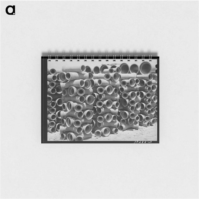 アートメモ帳-Sewer Tile, Kearney-Mesa Project
 - ラッセル リー Memo.