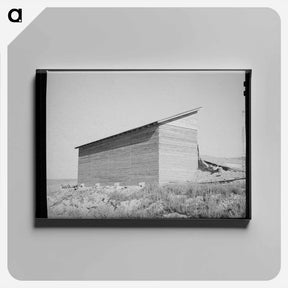 アートパネル-Bulk Wheat Elevator
 - ラッセル リー Canvas.