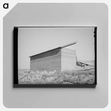 アートパネル-Bulk Wheat Elevator
 - ラッセル リー Canvas.