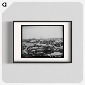 アートポスター-San Angelo Fat Stock Show Cars
 - ラッセル リー Poster.