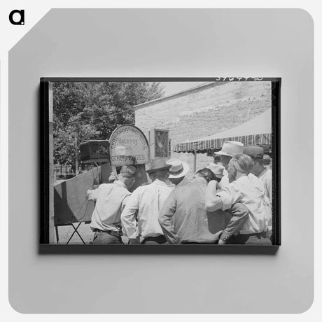 アートパネル-Vale Fourth of July Carnival
 - ラッセル リー Canvas.