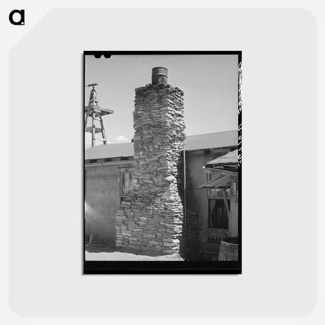 アートポストカード-Huttons' Chimney
 - ラッセル リー Postcard.