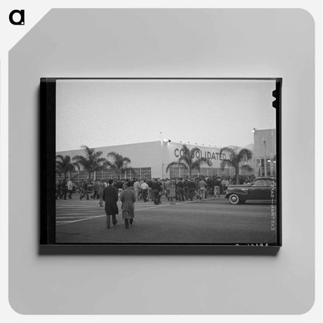 アートパネル-Consolidated Aircrafts: San Diego Workers
 - ラッセル リー Canvas.