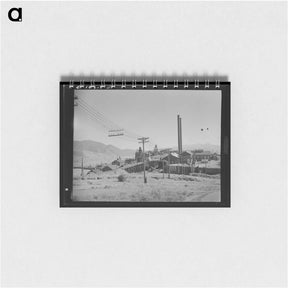 アートメモ帳-Anaconda Copper Mines
 - ラッセル リー Memo.