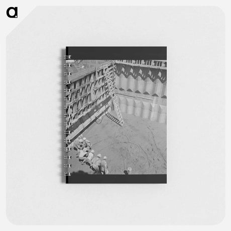 アートメモ帳-Shasta Dam Construction
 - ラッセル リー Memo.