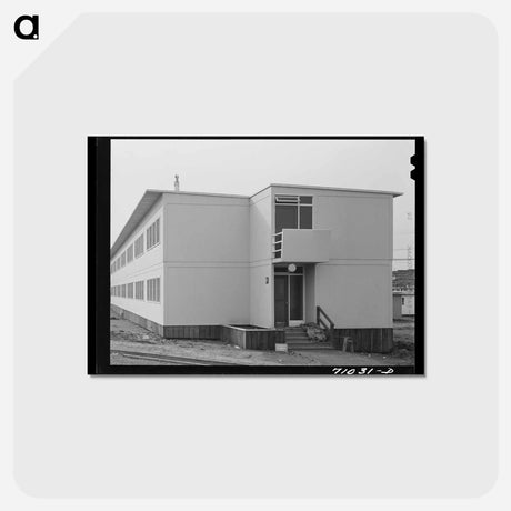 アートポストカード-FSA Dormitory, Vallejo
 - ラッセル リー Postcard.