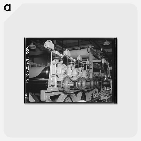 アートポストカード-Fiberboard Machine Pattern
 - ラッセル リー Postcard.