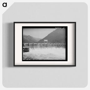 アートポスター-Bonneville Dam
 - ラッセル リー Poster.