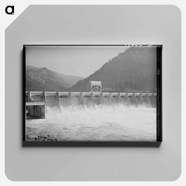 アートパネル-Bonneville Dam
 - ラッセル リー Canvas.