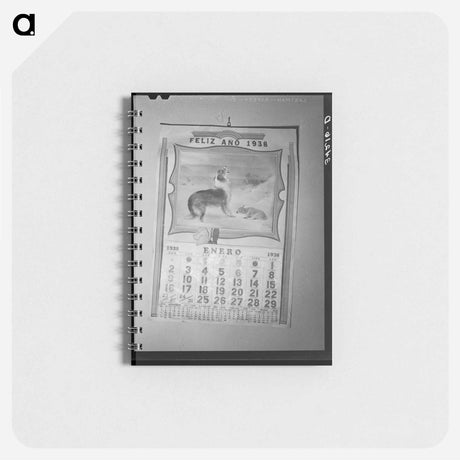 アートメモ帳-Spanish Calendar, Taos
 - ラッセル リー Memo.