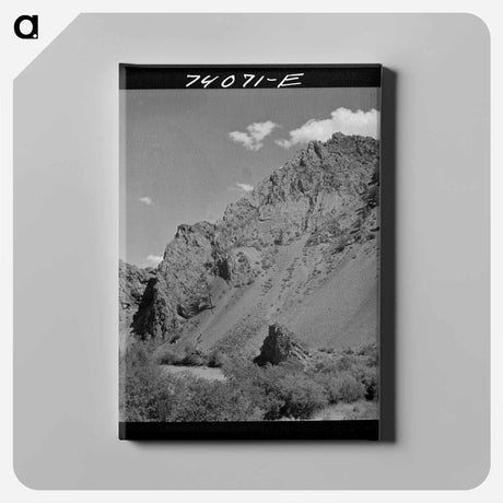 アートパネル-Salmon River Valley
 - ラッセル リー Canvas.