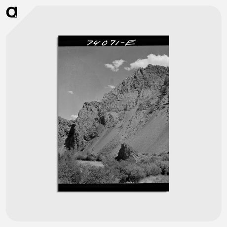 アートポストカード-Salmon River Valley
 - ラッセル リー Postcard.