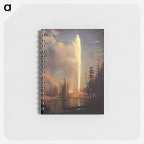 アートメモ帳-Old Faithful - アルバート ビアスタット Memo.