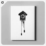 アートパネル-Cuckoo Clock Illustration
 - 大英図書館 Canvas.