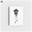 アートメモ帳-Cuckoo Clock Illustration
 - 大英図書館 Memo.