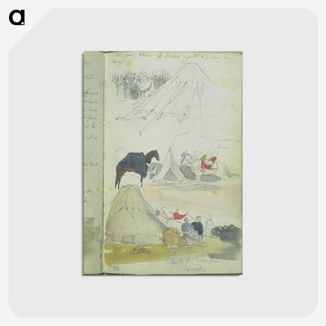 3-100_Eugene-Delacroix_postcard