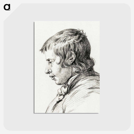 アートポストカード-Boy - ジャン ベルナール Postcard.