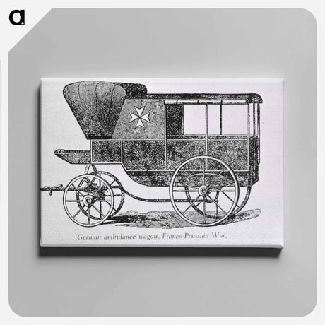 アートパネル-Transportation of the Wounded
 - 国立医学図書館 Canvas.