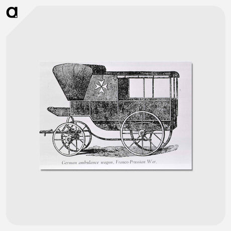 アートポストカード-Transportation of the Wounded
 - 国立医学図書館 Postcard.