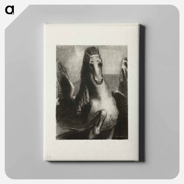 The Wing - オディロン ルドン Canvas.