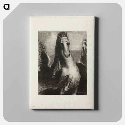 The Wing - オディロン ルドン Canvas.