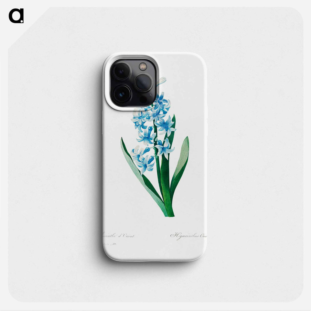 Blue hyacinth - Pierre Joseph Redouté Phone Case.