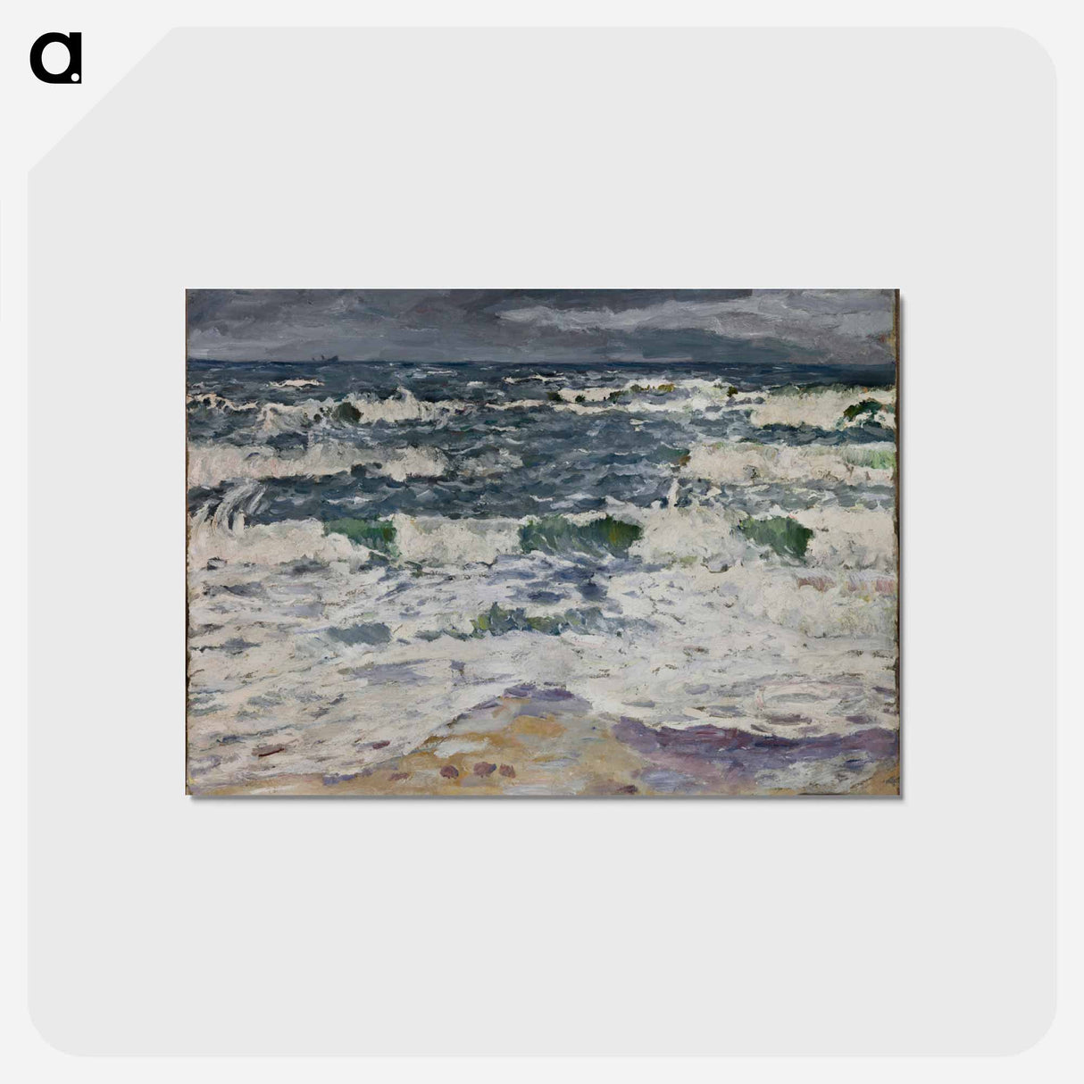 アートポストカード-Gray Day at the Sea
 - セントルイス美術館 Postcard.