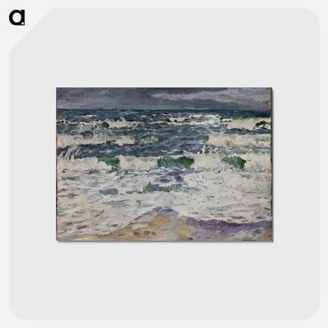 アートポストカード-Gray Day at the Sea
 - セントルイス美術館 Postcard.