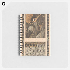 アートメモ帳-Kalenderblad maart met kroonkranen - テオ ヴァン ホイテマ Memo.