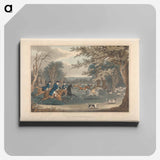 アートパネル-Royal Hunt in Windsor Park
 - イェール大学アートギャラリー Canvas.