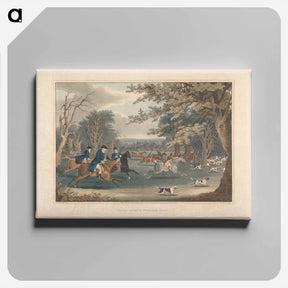 アートパネル-Royal Hunt in Windsor Park
 - イェール大学アートギャラリー Canvas.