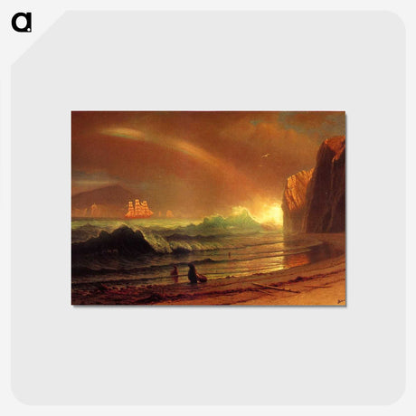 3-10_Albert-Bierstadt_postcard