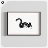 アートポスター-Abert's Squirrel
 - 大英図書館 Poster.