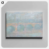 Waterloo Bridge, London, at Sunset - クロード モネ Canvas.