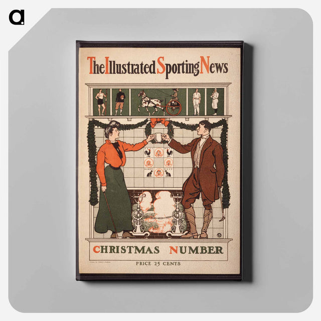 アートパネル-The Illustrated Sporting News - エドワード ペンフィールド Canvas.