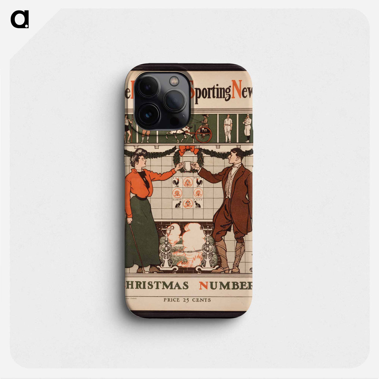 The Illustrated Sporting News - Edward Penfield Phone Case.