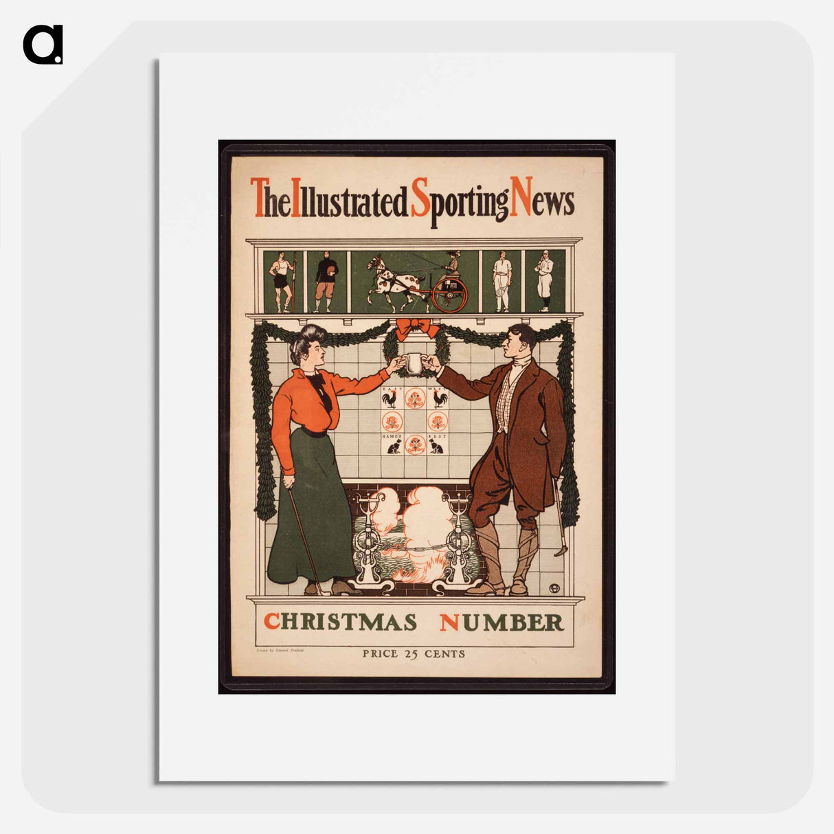 The Illustrated Sporting News - エドワード ペンフィールド Poster.