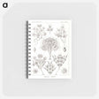 アートメモ帳-Flagellata–Geiklinge from Kunstformen der Natur - エルンスト ヘッケル Memo.