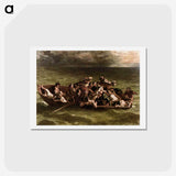 3-10_Eugene-Delacroix_hagaki