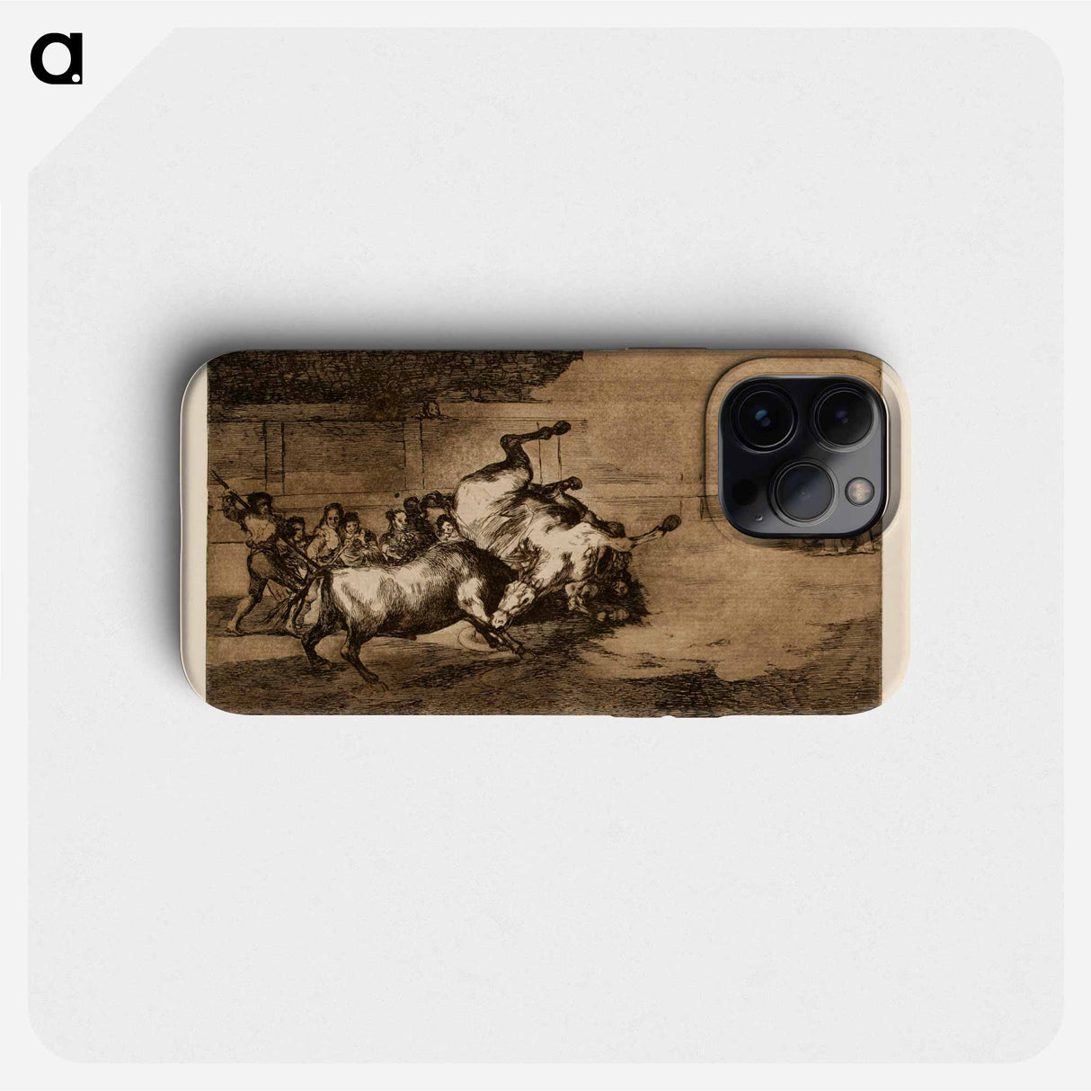 Vintage wall art - Francisco de Goya Phone Case.