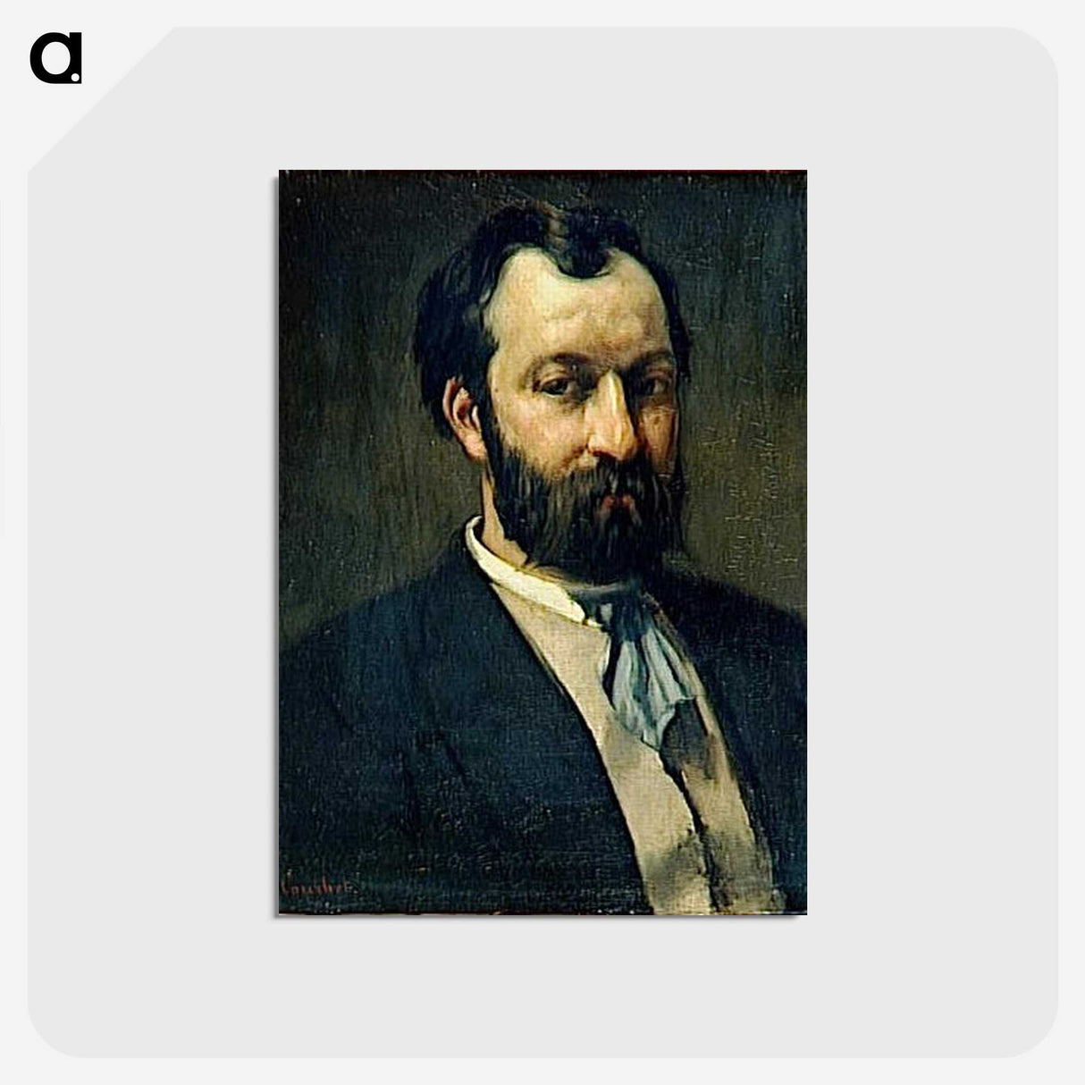 3-10_Gustave-Courbet_postcard