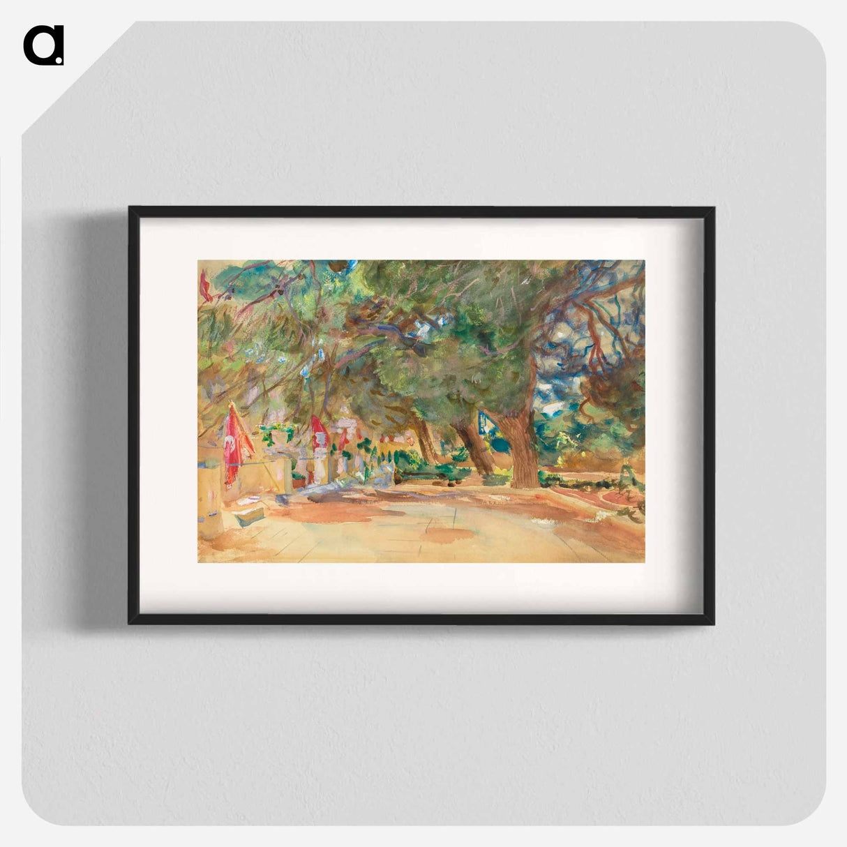 A War Memorial - John Singer Sargent Poster.