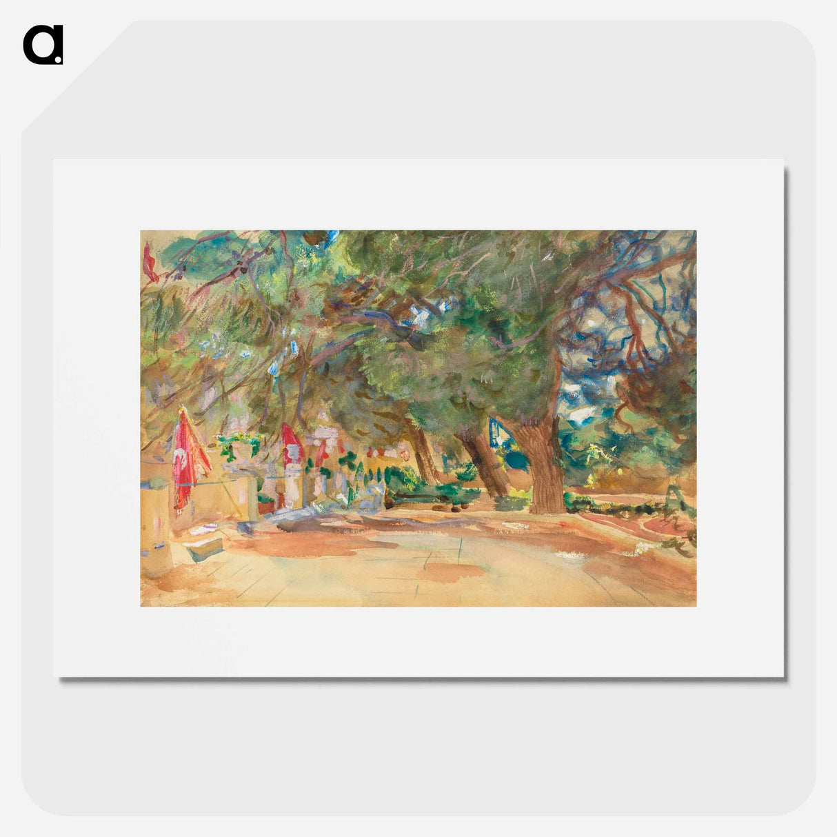 A War Memorial - John Singer Sargent Poster.