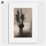 Tenebres - オディロン ルドン Poster.