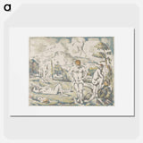 アートポスター-The Bathers - ポール セザンヌ Poster.