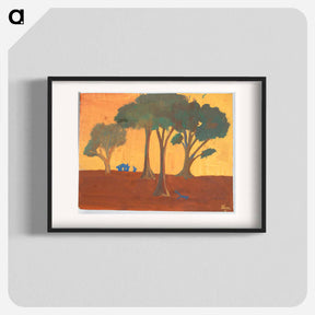 アートポスター-Trees
 - セントルイス美術館 Poster.